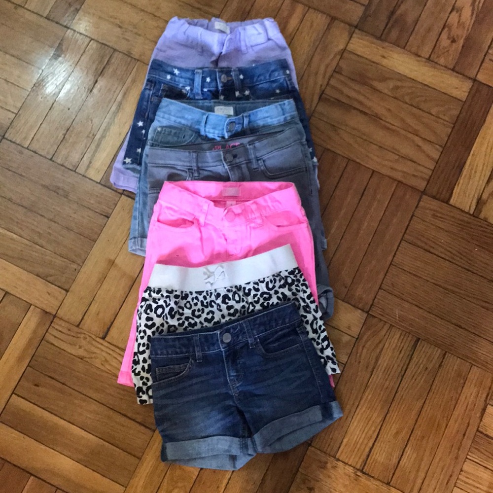 Bundle Summer kids shorts all Size 6